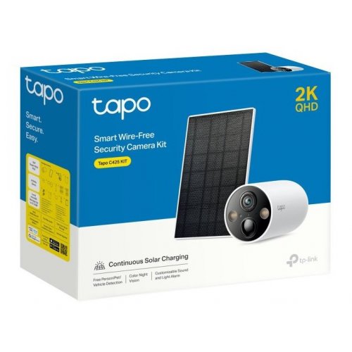 IP-камера TP-LINK Tapo C425 KIT купити в Україні: Київ, Львів, Хмельницький, Тернопіль, Івано-Франківськ | Низька ціна, відгуки, характеристики від TELEMART фото