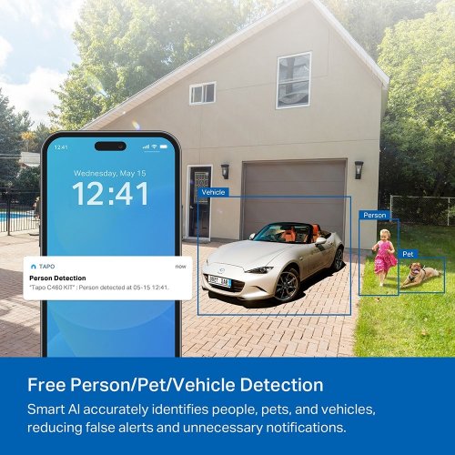 IP-камера TP-LINK Tapo C460 KIT купить в Украине: Киев, Днепр, Харьков, Одесса  | Низкая цена, отзывы, характеристики от TELEMART фото