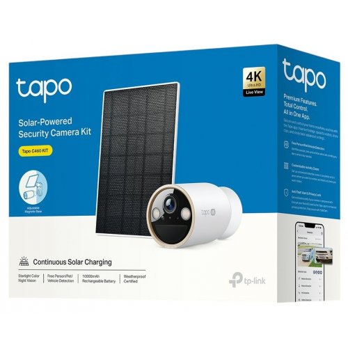 IP-камера TP-LINK Tapo C460 KIT купить в Украине: Киев, Днепр, Харьков, Одесса  | Низкая цена, отзывы, характеристики от TELEMART фото