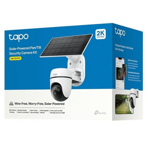 IP-камера TP-LINK Tapo C610 KIT купити в Україні: Київ, Львів, Хмельницький, Тернопіль, Івано-Франківськ | Низька ціна, відгуки, характеристики від TELEMART фото