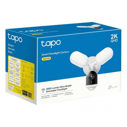 IP-камера TP-LINK Tapo C720 купити в Україні: Київ, Львів, Хмельницький, Тернопіль, Івано-Франківськ | Низька ціна, відгуки, характеристики від TELEMART фото