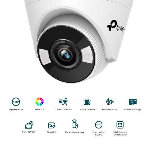 IP-камера TP-LINK VIGI C440 2.8mm купить в Украине: Киев, Днепр, Харьков, Одесса  | Низкая цена, отзывы, характеристики от TELEMART фото