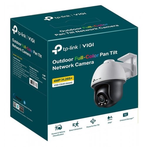 IP-камера TP-LINK VIGI C540 4mm купить в Украине: Киев, Днепр, Харьков, Одесса  | Низкая цена, отзывы, характеристики от TELEMART фото