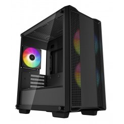 Корпус Deepcool CC360 ARGB без БП (R-CC360-BKAPM3-G-1) Black (Восстановлено продавцом, 871635)