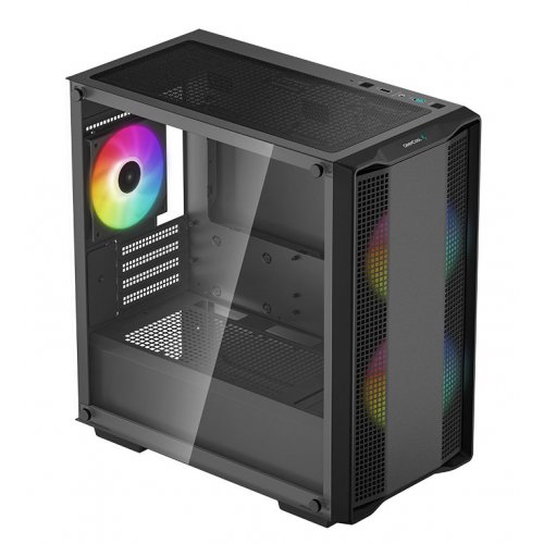 Корпус Deepcool CC360 ARGB без БЖ (R-CC360-BKAPM3-G-1) Black (Відновлено продавцем, 871635) купити в Україні: Київ, Львів, Хмельницький, Тернопіль, Івано-Франківськ | Перевірка сумісності, низька ціна, відгуки, характеристики від TELEMART фото