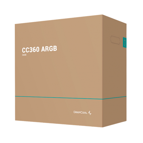 Корпус Deepcool CC360 ARGB без БЖ (R-CC360-BKAPM3-G-1) Black (Відновлено продавцем, 871635) купити в Україні: Київ, Львів, Хмельницький, Тернопіль, Івано-Франківськ | Перевірка сумісності, низька ціна, відгуки, характеристики від TELEMART фото