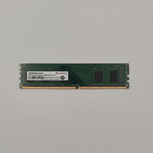 Озп Transcend DDR4 8GB 2666Mhz JetRam (JM2666HLG-8G) (Відновлено продавцем, 871644) купити в Україні: Київ, Львів, Хмельницький, Тернопіль, Івано-Франківськ | Перевірка сумісності, низька ціна, відгуки, характеристики від TELEMART фото