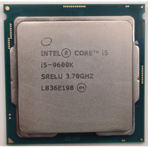 Процесор Intel Core i5-9600K 3.7(4.6)GHz 9MB s1151 Box (BX80684I59600K) (Відновлено продавцем, 871648) купити в Україні: Київ, Львів, Хмельницький, Тернопіль, Івано-Франківськ | Перевірка сумісності, низька ціна, відгуки, характеристики від TELEMART фото