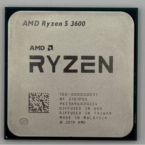 Процессор AMD Ryzen 5 3600 3.6(4.2)GHz 32MB sAM4 Tray (100-000000031) (Восстановлено продавцом, 871649) купить в Украине: Киев, Днепр, Харьков, Одесса  | Проверка совместимости, низкая цена, отзывы, характеристики от TELEMART фото