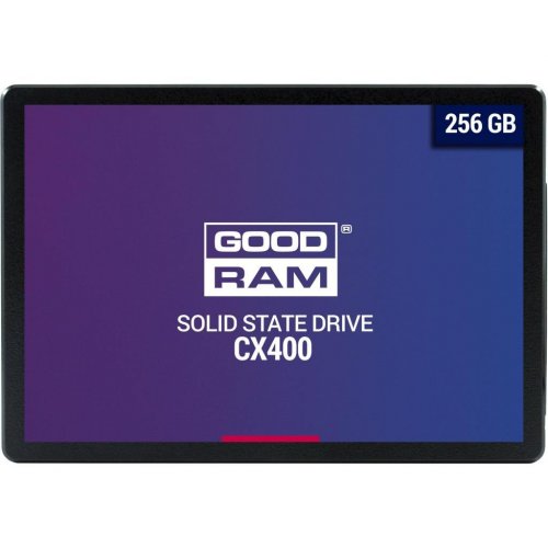 Ssd-диск GoodRAM CX400 TLC 256GB 2.5" (SSDPR-CX400-256) (Восстановлено продавцом, 871656) купить в Украине: Киев, Днепр, Харьков, Одесса  | Проверка совместимости, низкая цена, отзывы, характеристики от TELEMART фото