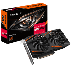 Видеокарта Gigabyte Radeon RX 570 Gaming 8192MB (GV-RX570GAMING-8GD) (Восстановлено продавцом, 871657)