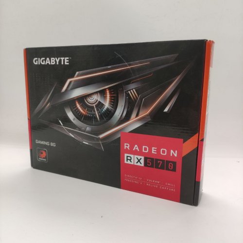 Видеокарта Gigabyte Radeon RX 570 Gaming 8192MB (GV-RX570GAMING-8GD) (Восстановлено продавцом, 871657) купить в Украине: Киев, Днепр, Харьков, Одесса  | Проверка совместимости, низкая цена, отзывы, характеристики от TELEMART фото