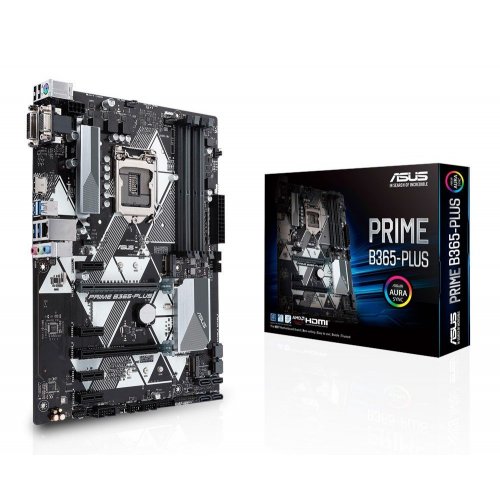 Материнська плата Asus PRIME B365-PLUS (s1151-V2, Intel B365) (Відновлено продавцем, 871660) купити в Україні: Київ, Львів, Хмельницький, Тернопіль, Івано-Франківськ | Перевірка сумісності, низька ціна, відгуки, характеристики від TELEMART фото