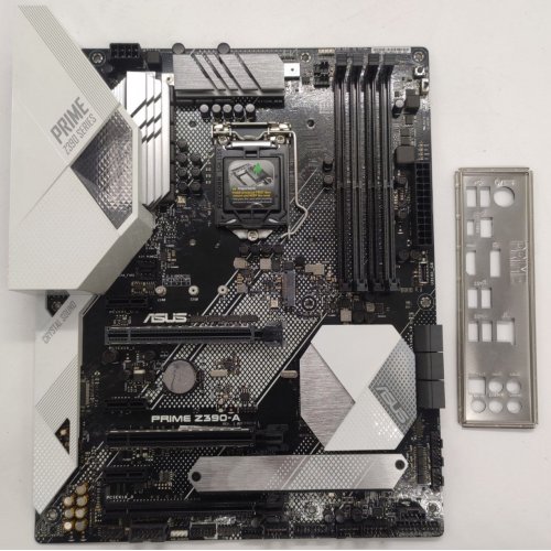 Материнская плата Asus PRIME Z390-A (s1151-V2, Intel Z390) (Восстановлено продавцом, 871682) купить в Украине: Киев, Днепр, Харьков, Одесса  | Проверка совместимости, низкая цена, отзывы, характеристики от TELEMART фото