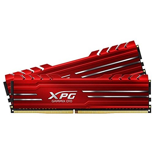 Фото ОЗП ADATA DDR4 16GB (2x8GB) 2666Mhz XPG Gammix D10 (AX4U266638G16-DRG) Red