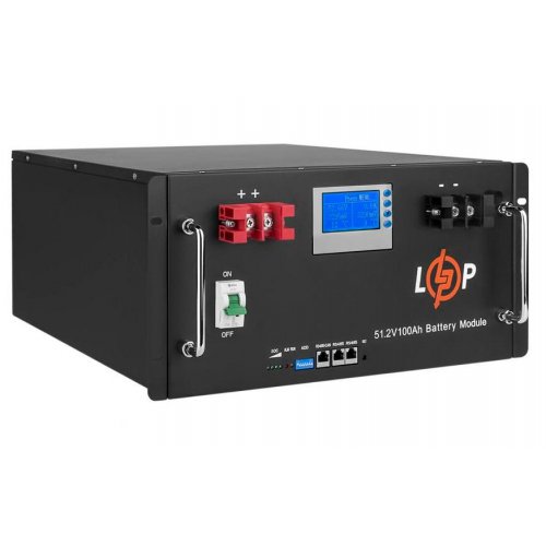 Аккумуляторная батарея LogicPower LiFePO4 51.2V 100Ah 5.12kWh (LP20330) купить в Украине: Киев, Днепр, Харьков, Одесса  | Низкая цена, отзывы, характеристики от TELEMART фото