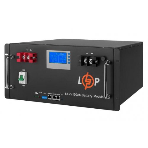 Аккумуляторная батарея LogicPower LiFePO4 51.2V 100Ah 5.12kWh (LP20330) купить в Украине: Киев, Днепр, Харьков, Одесса  | Низкая цена, отзывы, характеристики от TELEMART фото