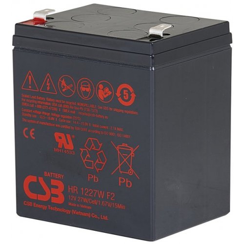 Аккумуляторная батарея CSB 12V 6.5Ah (HR1227WF2) купить в Украине: Киев, Днепр, Харьков, Одесса  | Низкая цена, отзывы, характеристики от TELEMART фото