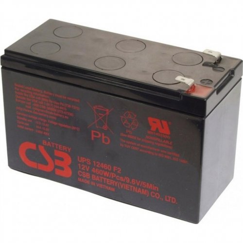 Акумуляторна батарея CSB 12V 9Ah (UPS12460) купити в Україні: Київ, Львів, Хмельницький, Тернопіль, Івано-Франківськ | Низька ціна, відгуки, характеристики від TELEMART фото