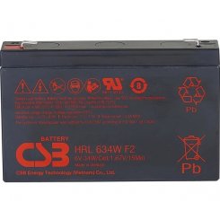 Аккумуляторная батарея CSB 6V 9Ah (HRL634WF2)