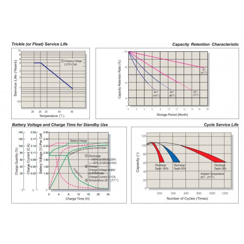 Аккумуляторная батарея CSB 6V 4.5Ah (GP645) купить в Украине: Киев, Днепр, Харьков, Одесса  | Низкая цена, отзывы, характеристики от TELEMART фото
