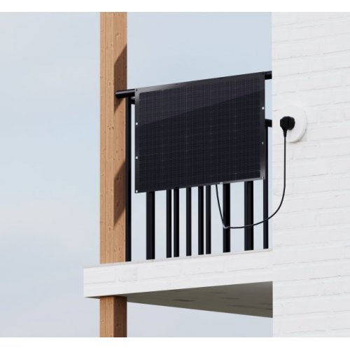 Сонячний комплект для встановлення на балконі EnerGenie 400W (SK-400-01) купити в Україні: Київ, Львів, Хмельницький, Тернопіль, Івано-Франківськ | Низька ціна, відгуки, характеристики від TELEMART фото