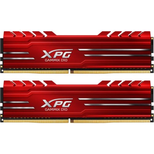 Фото ОЗУ ADATA DDR4 32GB (2x16GB) 3000Mhz XPG Gammix D10 (AX4U3000316G16-DRG) Red