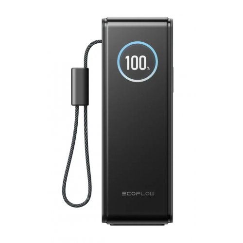 Powerbank EcoFlow RAPID 25000mAh 100W (EF-RAPID25K100W-B-EU) Black купить в Украине: Киев, Днепр, Харьков, Одесса  | Низкая цена, отзывы, характеристики от TELEMART фото