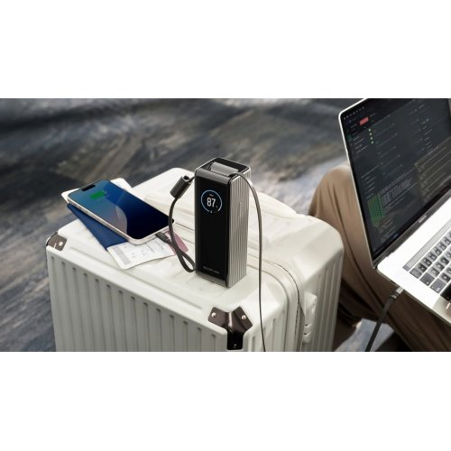 Powerbank EcoFlow RAPID 25000mAh 100W (EF-RAPID25K100W-B-EU) Black купить в Украине: Киев, Днепр, Харьков, Одесса  | Низкая цена, отзывы, характеристики от TELEMART фото