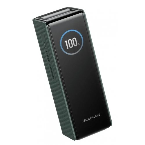 Powerbank EcoFlow RAPID 25000mAh 140W (EF-RAPID25K140W-G-EU) Green купить в Украине: Киев, Днепр, Харьков, Одесса  | Низкая цена, отзывы, характеристики от TELEMART фото