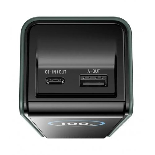 Powerbank EcoFlow RAPID 25000mAh 140W (EF-RAPID25K140W-G-EU) Green купить в Украине: Киев, Днепр, Харьков, Одесса  | Низкая цена, отзывы, характеристики от TELEMART фото