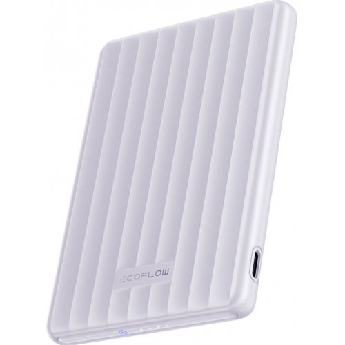 Powerbank EcoFlow RAPID Mag 5000mAh 20W (EF-RAPIDQI1-5K-VT-EU) Violet купити в Україні: Київ, Львів, Хмельницький, Тернопіль, Івано-Франківськ | Низька ціна, відгуки, характеристики від TELEMART фото