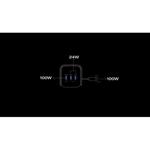 Powerbank EcoFlow RAPID Pro 20000mAh 100W (EF-RAPIDPRO20K-EU) Black купить в Украине: Киев, Днепр, Харьков, Одесса  | Низкая цена, отзывы, характеристики от TELEMART фото