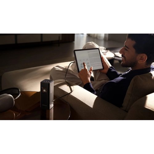 Powerbank EcoFlow RAPID Pro 20000mAh 100W (EF-RAPIDPRO20K-EU) Black купить в Украине: Киев, Днепр, Харьков, Одесса  | Низкая цена, отзывы, характеристики от TELEMART фото