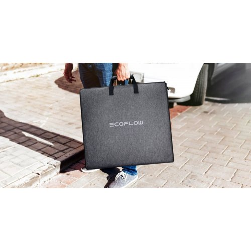 Сонячна панель EcoFlow 160W NextGen Solar Panel (EFSOLAR160W-N) купити в Україні: Київ, Львів, Хмельницький, Тернопіль, Івано-Франківськ | Низька ціна, відгуки, характеристики від TELEMART фото