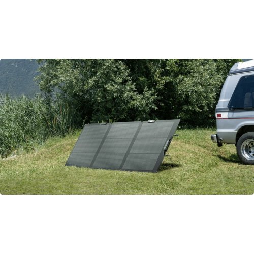 Сонячна панель EcoFlow 160W NextGen Solar Panel (EFSOLAR160W-N) купити в Україні: Київ, Львів, Хмельницький, Тернопіль, Івано-Франківськ | Низька ціна, відгуки, характеристики від TELEMART фото