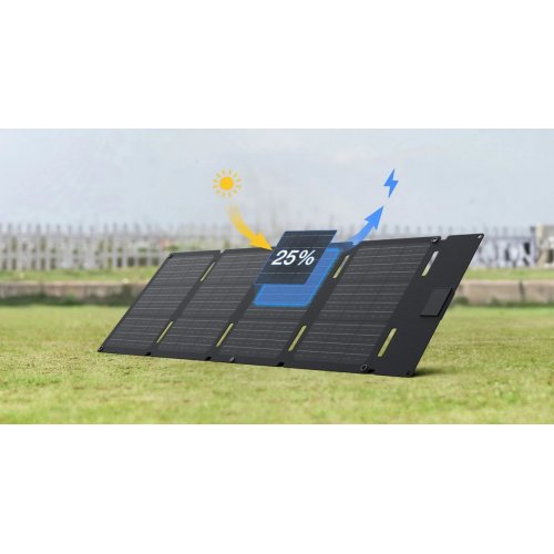 Сонячна панель EcoFlow 45W Solar Panel (EFSOLAR45-TYPE-C) купити в Україні: Київ, Львів, Хмельницький, Тернопіль, Івано-Франківськ | Низька ціна, відгуки, характеристики від TELEMART фото