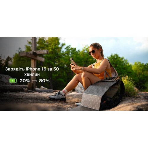 Сонячна панель EcoFlow 28W Solar Panel (EFSOLAR28W-P-S-TY-4-EU) купити в Україні: Київ, Львів, Хмельницький, Тернопіль, Івано-Франківськ | Низька ціна, відгуки, характеристики від TELEMART фото