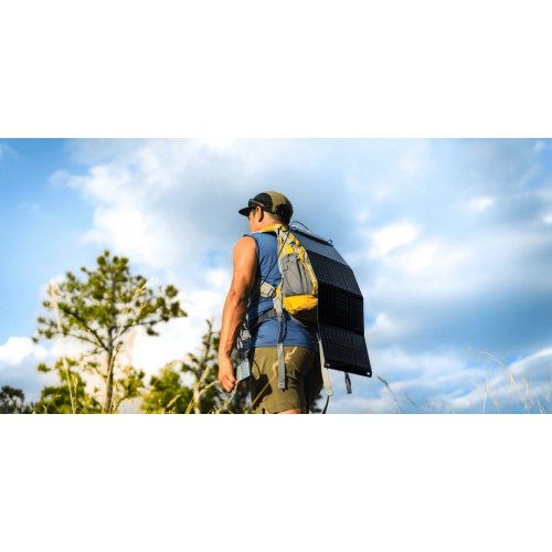 Сонячна панель EcoFlow 28W Solar Panel (EFSOLAR28W-P-S-TY-4-EU) купити в Україні: Київ, Львів, Хмельницький, Тернопіль, Івано-Франківськ | Низька ціна, відгуки, характеристики від TELEMART фото