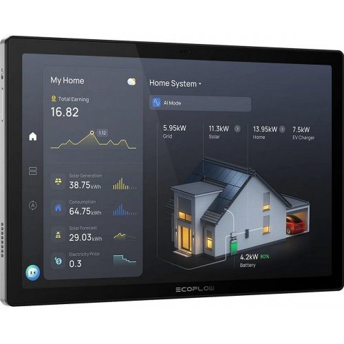 Информационная панель EcoFlow PowerInsight (EFPowerInsight-EU) купить в Украине: Киев, Днепр, Харьков, Одесса  | Низкая цена, отзывы, характеристики от TELEMART фото