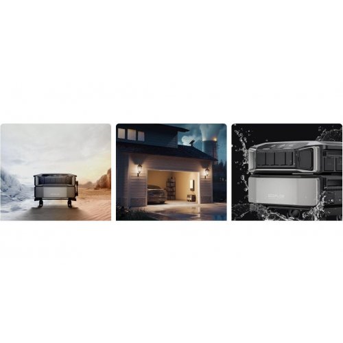 Инвертор EcoFlow DELTA Pro ULTRA (EFDeltaProUltra-EU) купить в Украине: Киев, Днепр, Харьков, Одесса  | Низкая цена, отзывы, характеристики от TELEMART фото