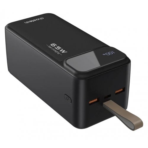 Powerbank Choetech B733 50000mAh 65W (B733-CCBK) Black купити в Україні: Київ, Львів, Хмельницький, Тернопіль, Івано-Франківськ | Низька ціна, відгуки, характеристики від TELEMART фото