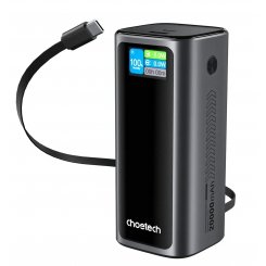 Powerbank Choetech B815C TFT 20000mAh 130W Black