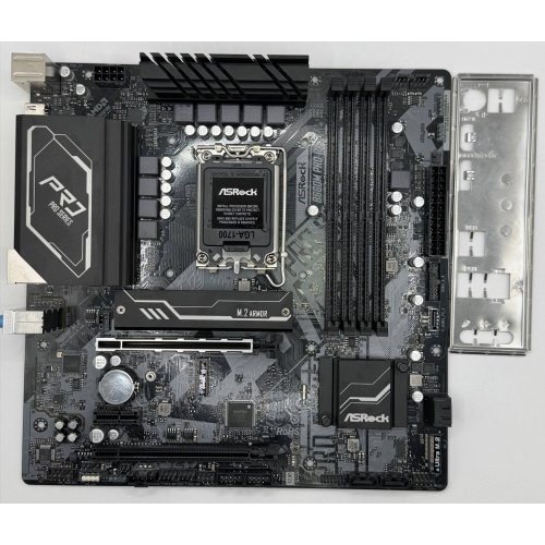 Материнская плата AsRock B660M Pro RS (s1700, Intel B660) (Восстановлено продавцом, 871865) купить в Украине: Киев, Днепр, Харьков, Одесса  | Проверка совместимости, низкая цена, отзывы, характеристики от TELEMART фото