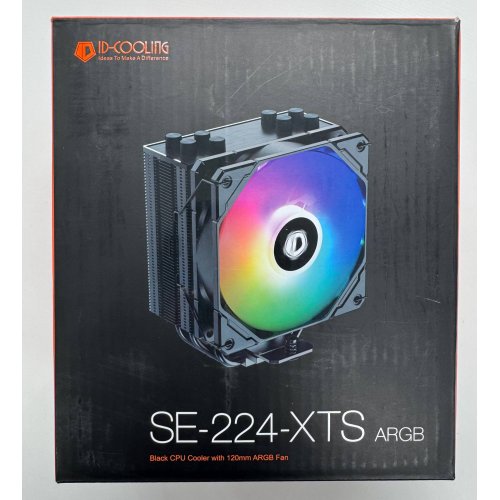 Кулер ID-Cooling SE-224-XTS ARGB (SE-224-XTS ARGB) (Восстановлено продавцом, 871882) купить в Украине: Киев, Днепр, Харьков, Одесса  | Проверка совместимости, низкая цена, отзывы, характеристики от TELEMART фото