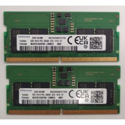 Озп Samsung SODIMM DDR5 16GB (2x8GB) 5600Mhz (M425R1GB4PB0-CWMOD) (Відновлено продавцем, 871889)