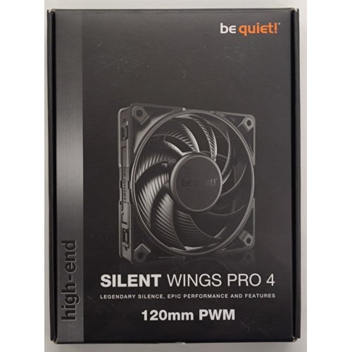 Кулер для корпуса Be Quiet! Silent Wings PRO 4 120 PWM (BL098) (Восстановлено продавцом, 871905) купить в Украине: Киев, Днепр, Харьков, Одесса  | Проверка совместимости, низкая цена, отзывы, характеристики от TELEMART фото