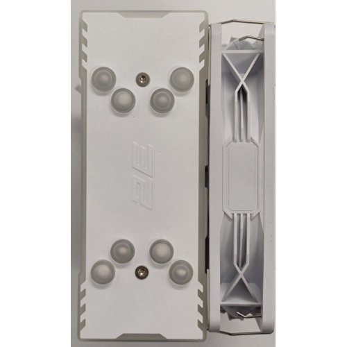 Кулер 2E Gaming Air Cool White (2E-ACN120W-ARGB) (Восстановлено продавцом, 871908) купить в Украине: Киев, Днепр, Харьков, Одесса  | Проверка совместимости, низкая цена, отзывы, характеристики от TELEMART фото