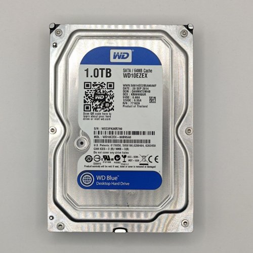Жорсткий диск Western Digital Blue 1TB 64MB 3.5" (WD10EZEX) (Відновлено продавцем, 871922) купити в Україні: Київ, Львів, Хмельницький, Тернопіль, Івано-Франківськ | Перевірка сумісності, низька ціна, відгуки, характеристики від TELEMART фото