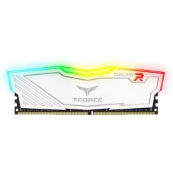 ОЗУ Team DDR4 16GB 2400Mhz T-Force Delta RGB (TF4D416G2400HC15B01) White